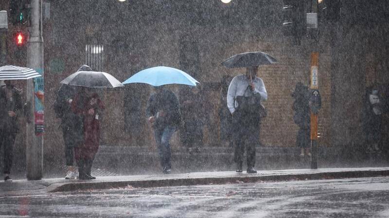 Heavy rain is set to pelt south-east Australia. Picture file