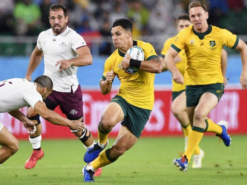 Matt Toomua was one of three Wallabies players used at No.10 during the Rugby World Cup in Japan.