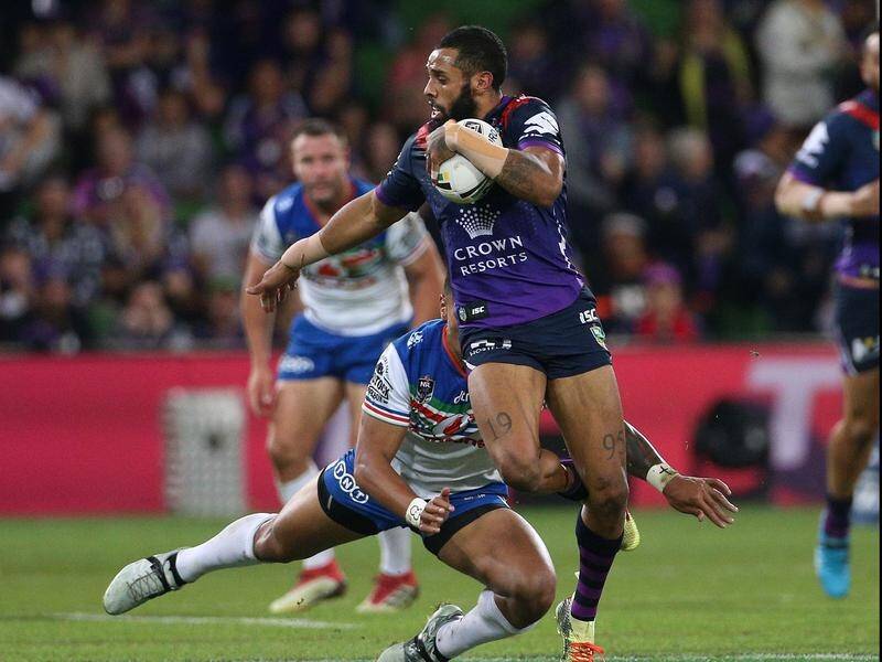 Melbourne's Josh Addo-Carr enhanced his NSW credentials with a star showing against the Warriors.