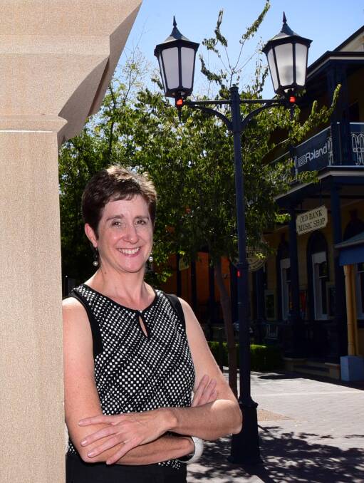 New general manager of the Western Research Institute Wendy Mason is glad to be back in the region where she was born and grew up. 					        Photo: BELINDA SOOLE