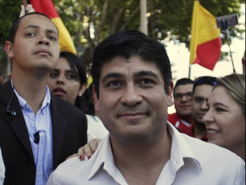 Centre-left candidate Carlos Alvarado, has won the Costa Rican presidential election.