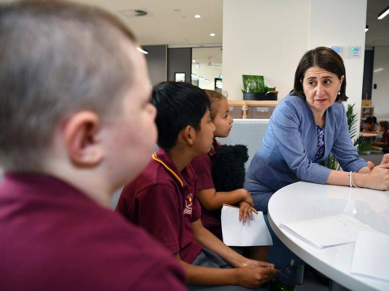 Gladys Berejiklian is expected to announce on Monday NSW schools will shut down from Tuesday.