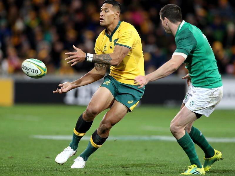 The Wallabies are set to speak to match officials about Israel Folau being impeded by Ireland.