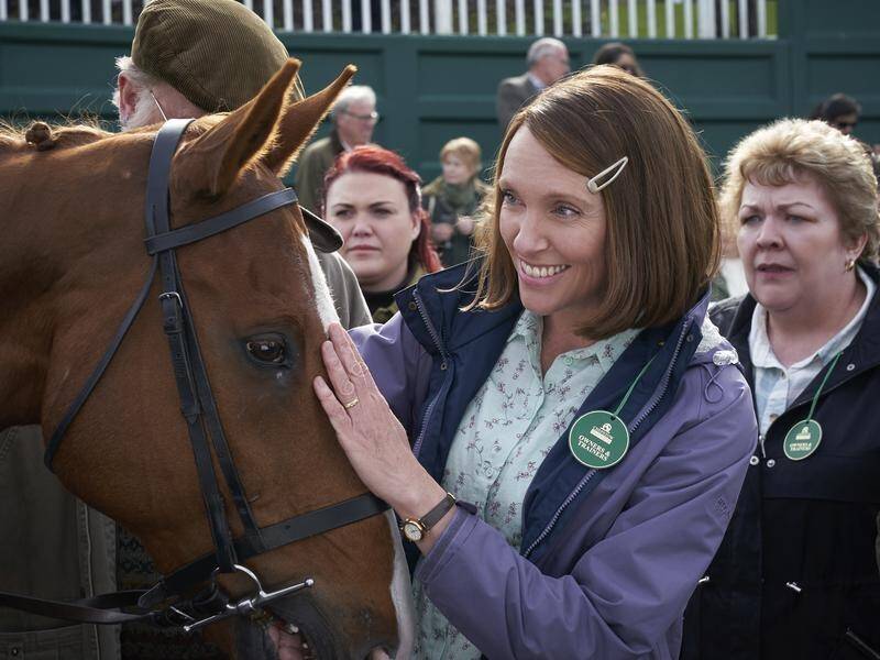 Toni Collette admits she struggled with the Welsh accent in her new film Dream Horse.