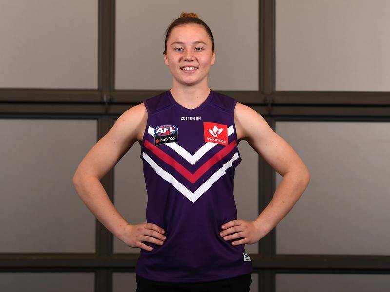 Fremantle are predicting a bright future for Roxy Roux in the AFLW competition.