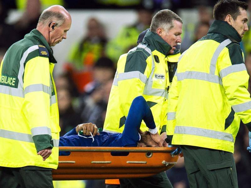 Everton's Andre Gomes suffered fractured dislocation of his ankle in the EPL clash with Tottenham.