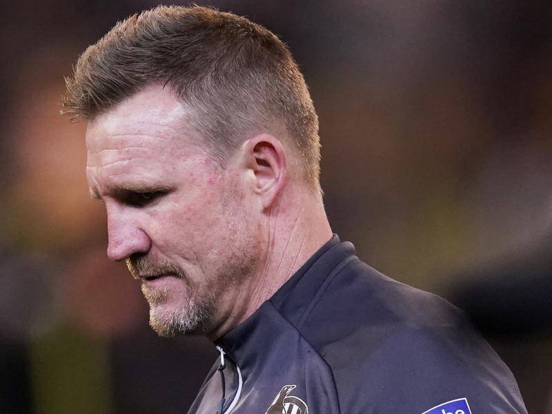 Collingwood coach Nathan Buckley described the Magpies season as a 'waste' after losing to GWS.