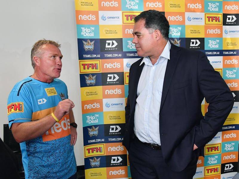 Mal Meninga says he has no intention of muscling in on Garth Brennan's coaching role at the Titans.