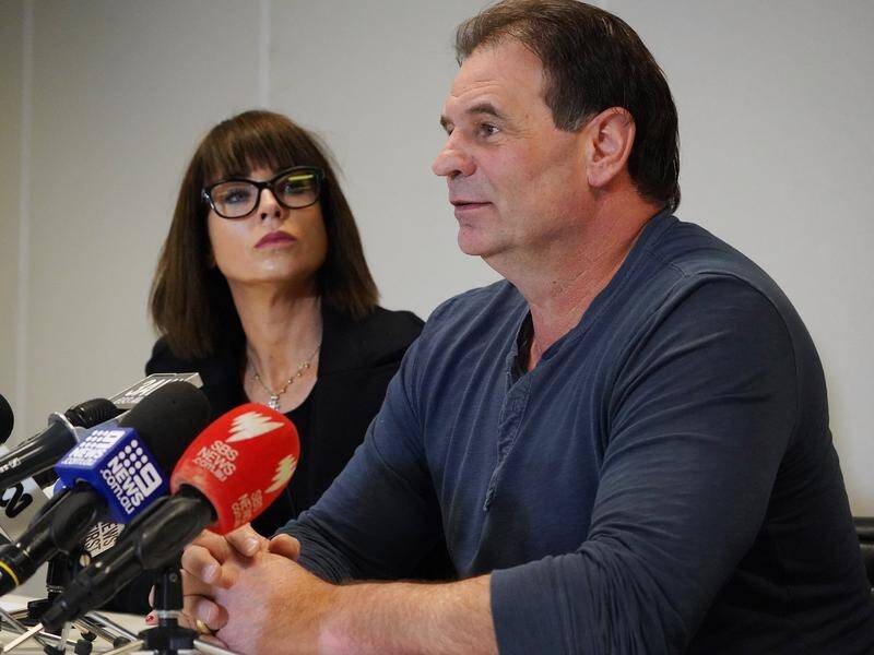 Union boss John Setka and his wife Emma Walters claim their family woes are being used against him.