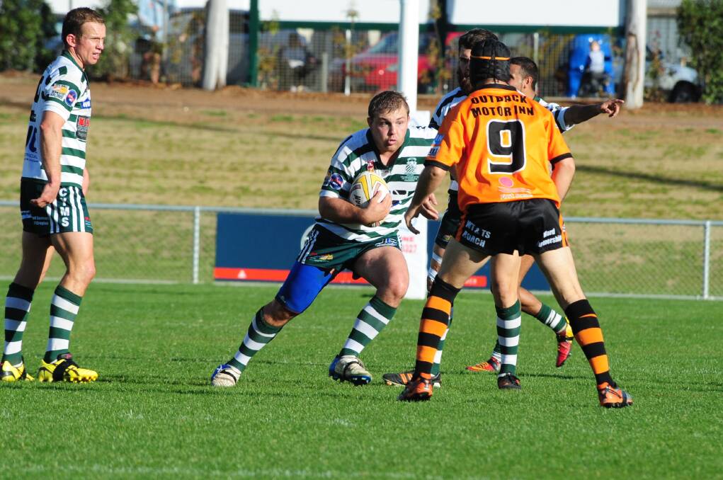 Ainsley Coxsedge will again lead the forwards for CYMS this weekend. 	Photo: Louise Donges