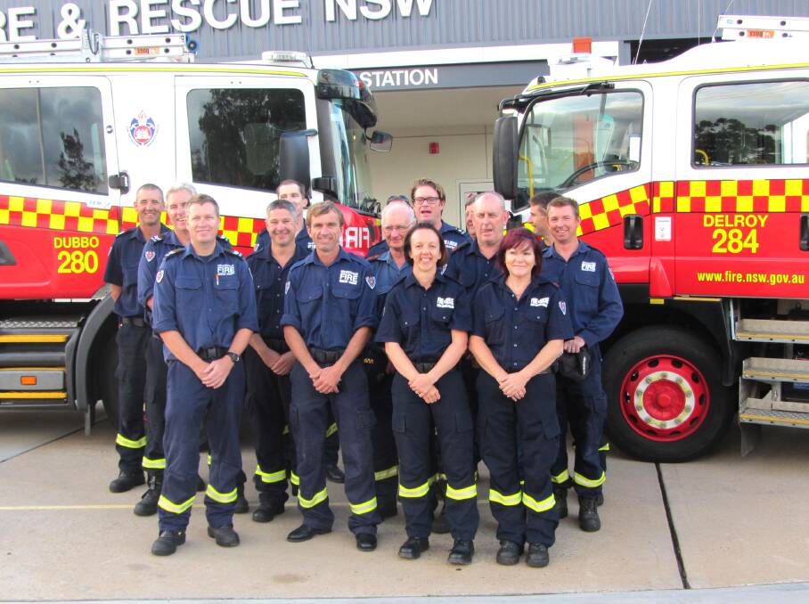 Among numerous fire brigades in the region is the Delroy and Dubbo crew. Picture: Supplied
