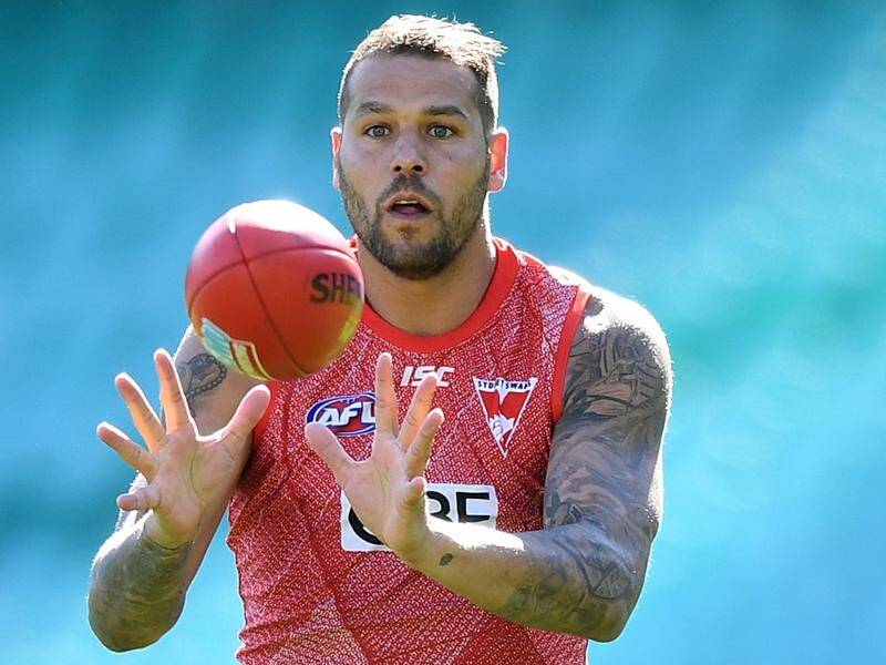 Buddy Franklin resumes running next week but is not a confirmed starter for round one of the AFL.