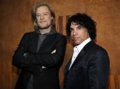 Daryl Hall, left, is suing his musical partner John Oates over a business agreement gone sour. (AP PHOTO)