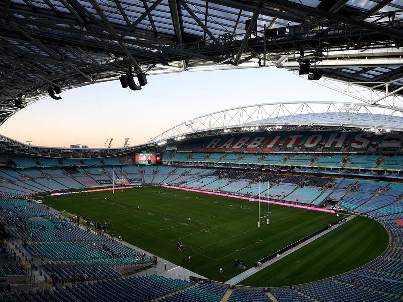 ANZ Stadium will host 40,000 fans for the NRL grand final between Penrith and Melbourne.
