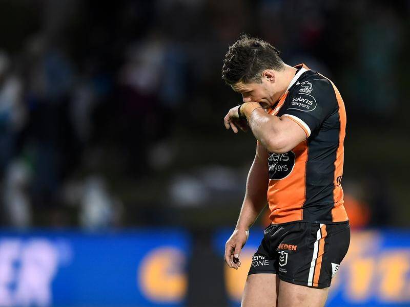 Wests Tigers are standing by James Roberts, saying they're not interested in replacing the centre.