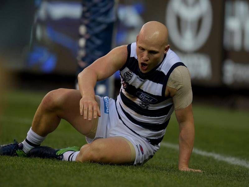 Cats' Gary Ablett had a poor showing against Essendon, with just 17 possessions and no goals.