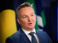 Chris Bowen says the emissions reduction objective sends a clear message to energy companies. (James Gourley/AAP PHOTOS)