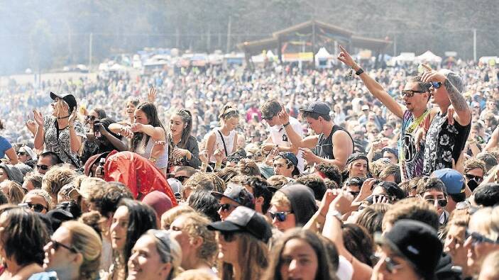 The annual Falls Festival is taking the year off. Picture by Scott Gelston