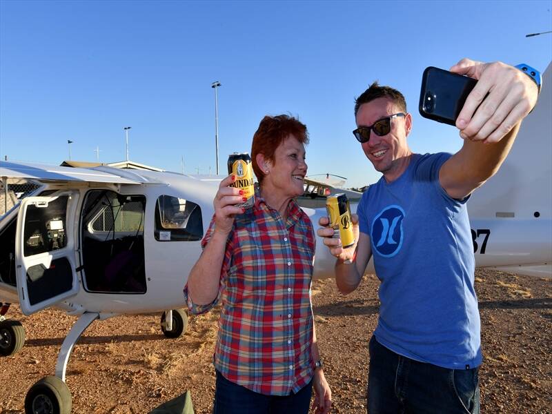 Public disclosures have now been made about the light plane used by One Nation's Pauline Hanson.