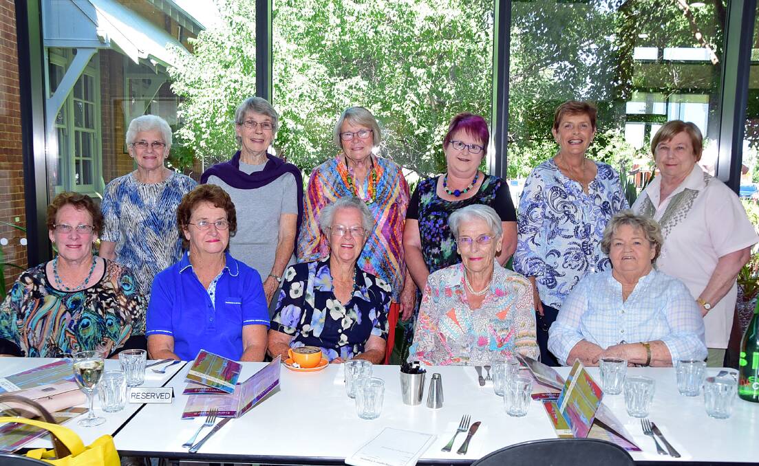 Graduate nurses from Dubbo Base Hospital catch up at the Outlook Cafe ahead of a big reunion planned for later this year. Pictured are Margret Calvert, Toni Kingham, Pattsy Forrester, Liz Shuttle, Sue O'Dea, Bev Berry, Coleen Brown, Sandra Campbell, Betty Salter, Mary Perry and Trish Butcher.  
Photo: BROOK KELLEHEAR-SMITH