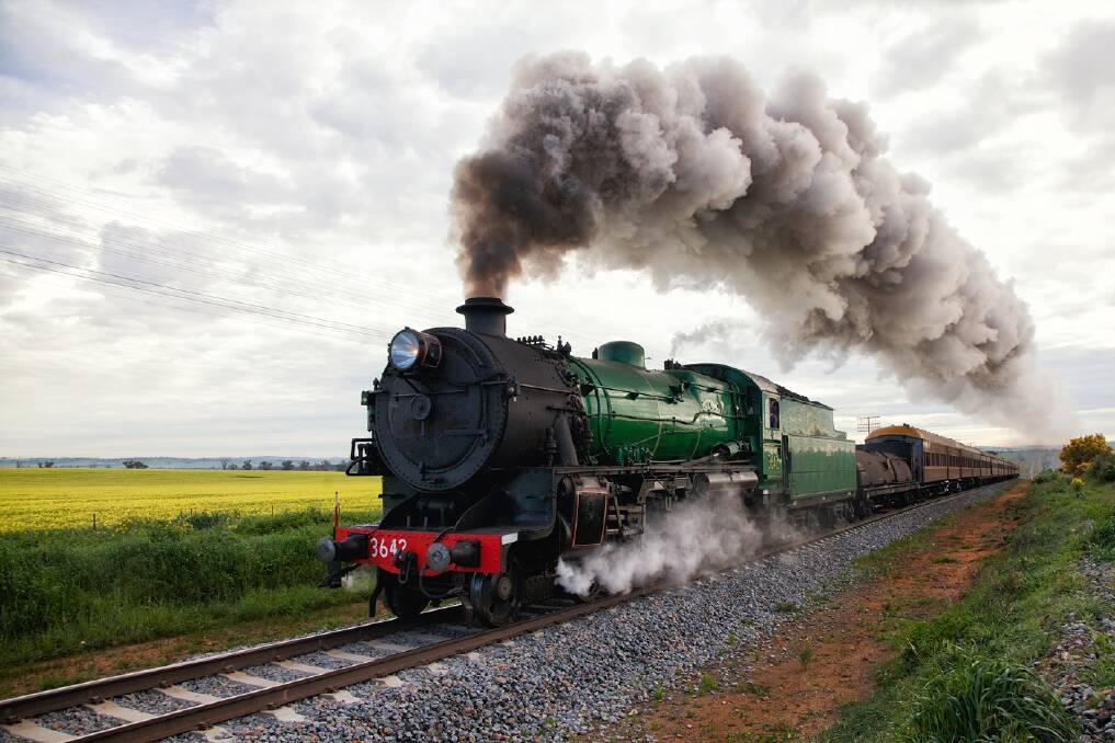 Locomotive 3642 will visit Dubbo this month, offering residents the chance to experience the grand old days of steam.        Photo: contributed
