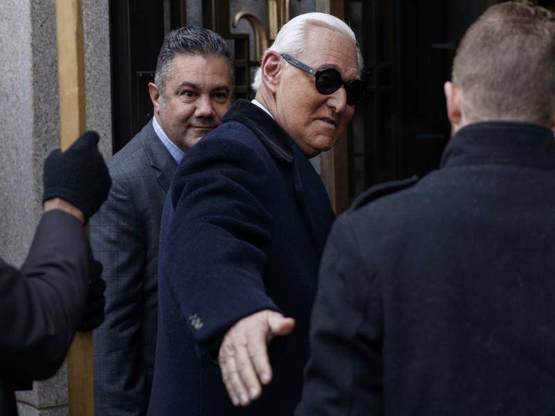 Former Donald Trump aide Roger Stone has been sentenced to 40 months in jail.