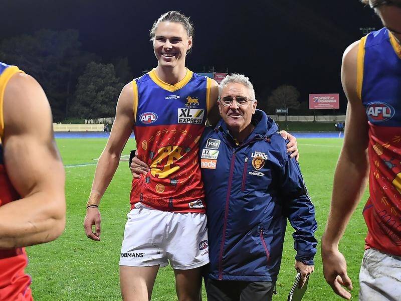 Brisbane Lions coach Chris Fagan says Eric Hipwood could return from injury to AFL action in May.