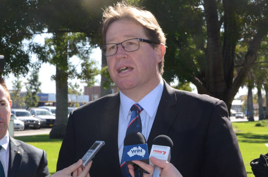 Dubbo MP and Deputy Premier Troy Grant said Dubbo Macquarie Regional Council was one of the names suggested to him to replace Western Plains Regional Council.                                    Photo: TAYLOR JURD