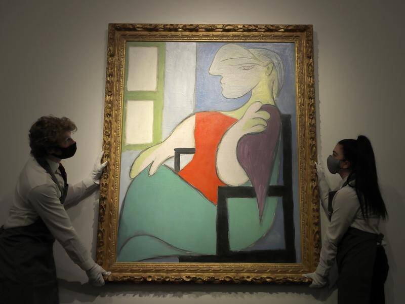 Femme Assise Pres d'Une Fenetre (Marie-Therese) was painted during Picasso's most productive year.