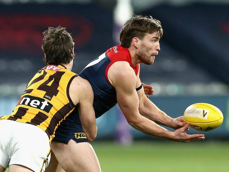 Jack Viney has copped a two-match ban for his elbow into the throat of Gold Coast's Sam Collins.