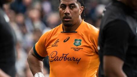 Former Wallabies prop Pone Fa'amausili has joined the Waratahs from the Melbourne Rebels. (HANDOUT/Rugby Australia)