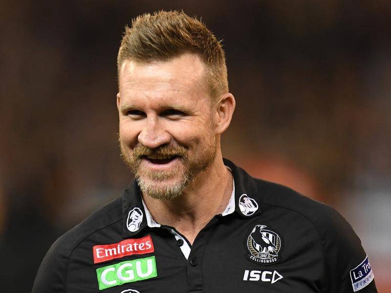 Collingwood's Nathan Buckley has been voted the season's top AFL coach.