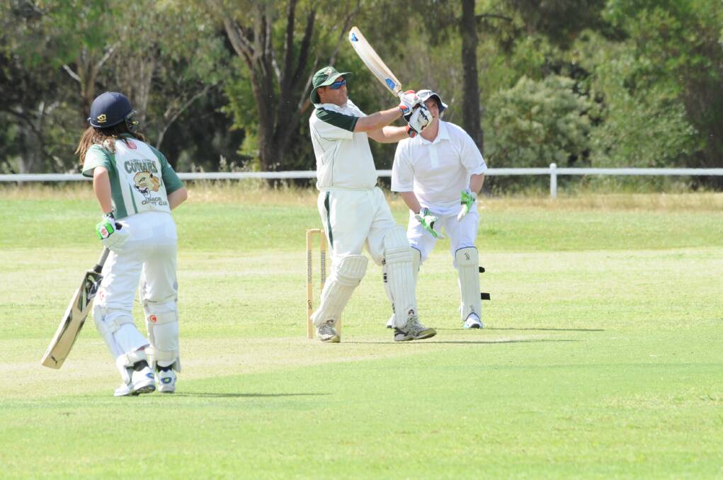Paul Suckling smashed 75 for CYMS on Saturday but it was not enough as the Cougars went down to Macquarie.	Photo: KATHRYN O SULLIVAN