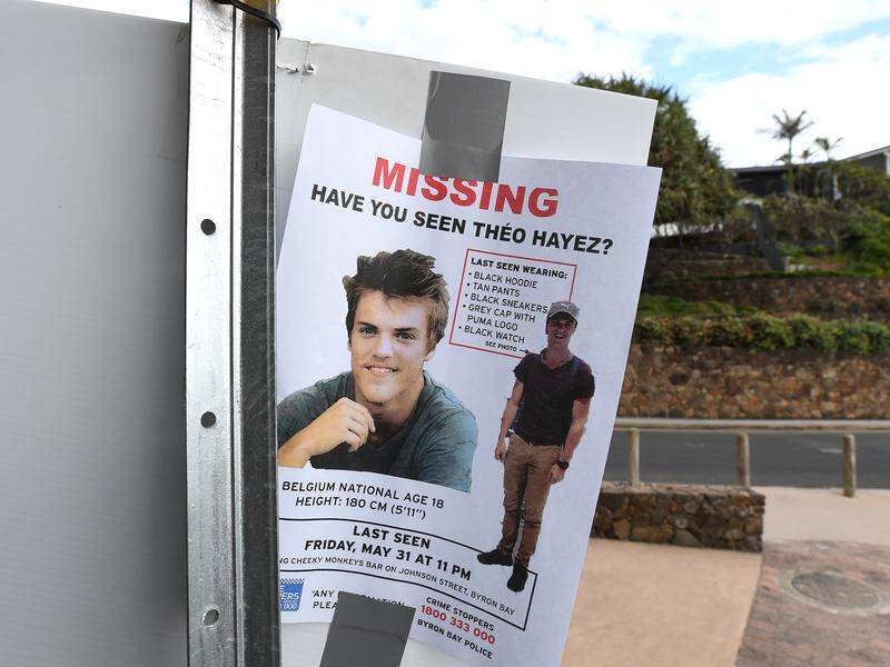 Theo Hayez was last seen in Byron Bay in May 2019 and his remains have never been found.