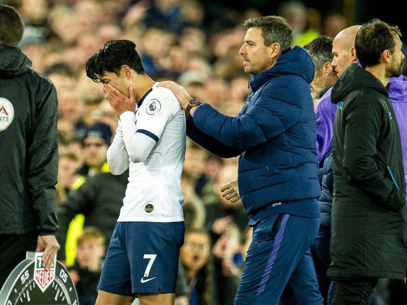 Tottenham are appealing Son Heung-Min's red card against Everton.