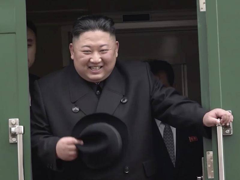 North Korea's Kim Jong-un says he hopes his first visit to Russia will be 'successful and useful'.
