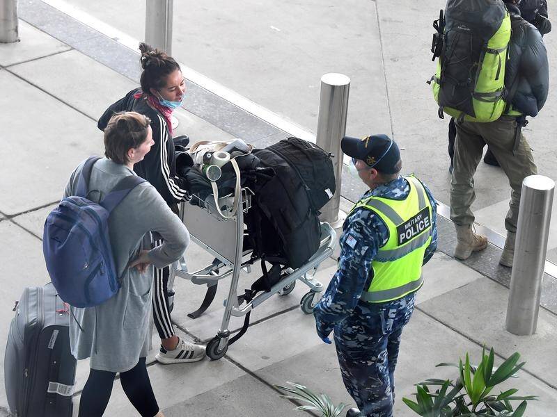 Travellers evacuated from Nepal on a special flight are now in quarantine in a Brisbane hotel.
