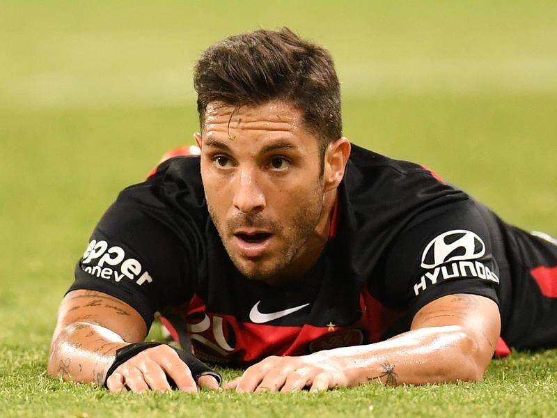 Western Sydney's Alvaro Cejudo is one of three players to be axed by the A-League club.