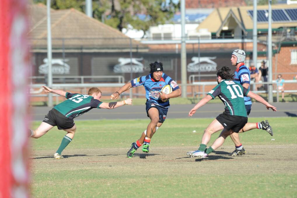 The Dubbo Roos have received a huge boost in the lead up to their crucial clash against Mudgee, with Filisone Pauta returning to the club. 															        Photo: BELINDA SOOLE
