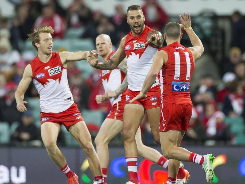 Sydney superstar Buddy Franklin's return from a hamstring injury may take another three rounds.