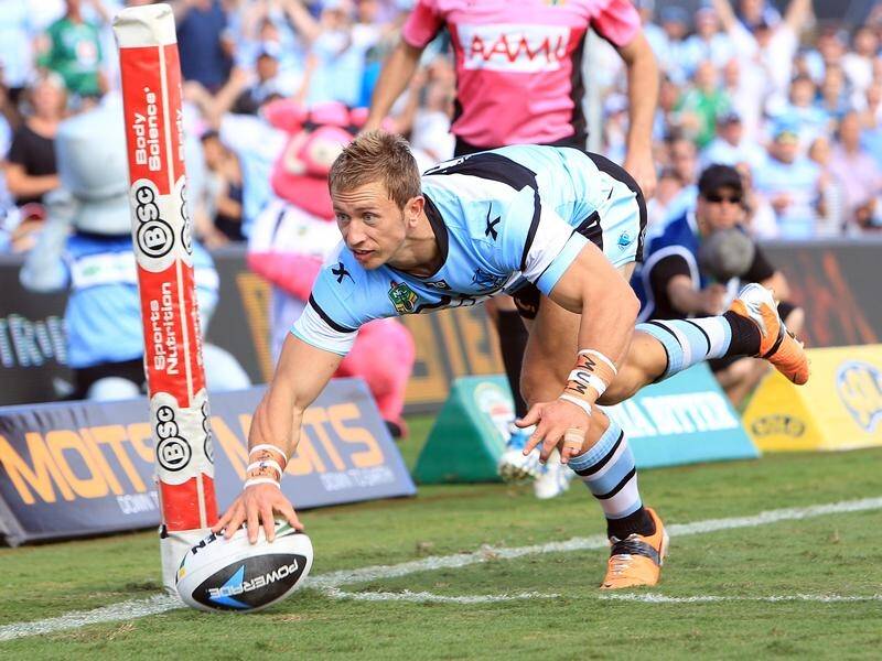 Former Sharks winger Nathan Stapleton has been left paralysed after suffering a spinal cord injury.