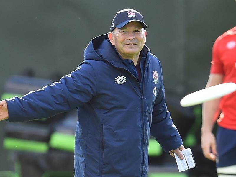 Coach Eddie Jones is waiting to discover if England's match against the Baa-Baas will go ahead.