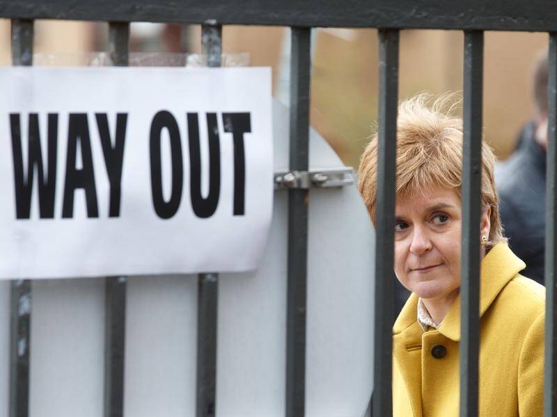It is unclear whether Nicola Sturgeon's SNP can seal a majority in the Scottish parliament.