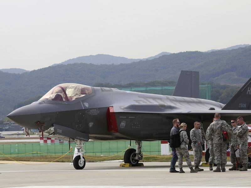 Lockheed Martin, maker of the F-35 stealth fighter, is the world's largest arms seller.