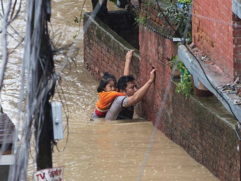 The death toll from floods and landslides in Nepal has risen to 47.