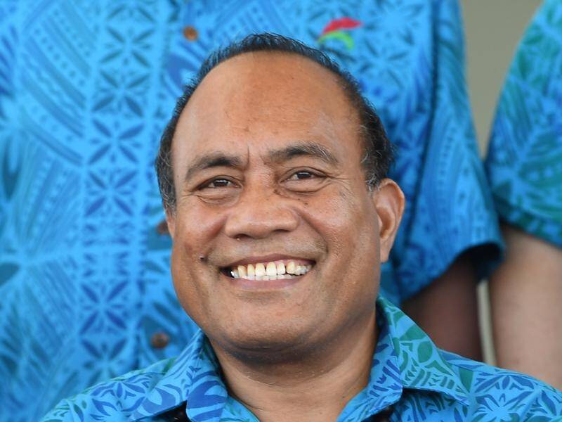 Kiribati President Taneti Maamau has been re-elected after campaigning on a pro-China platform.