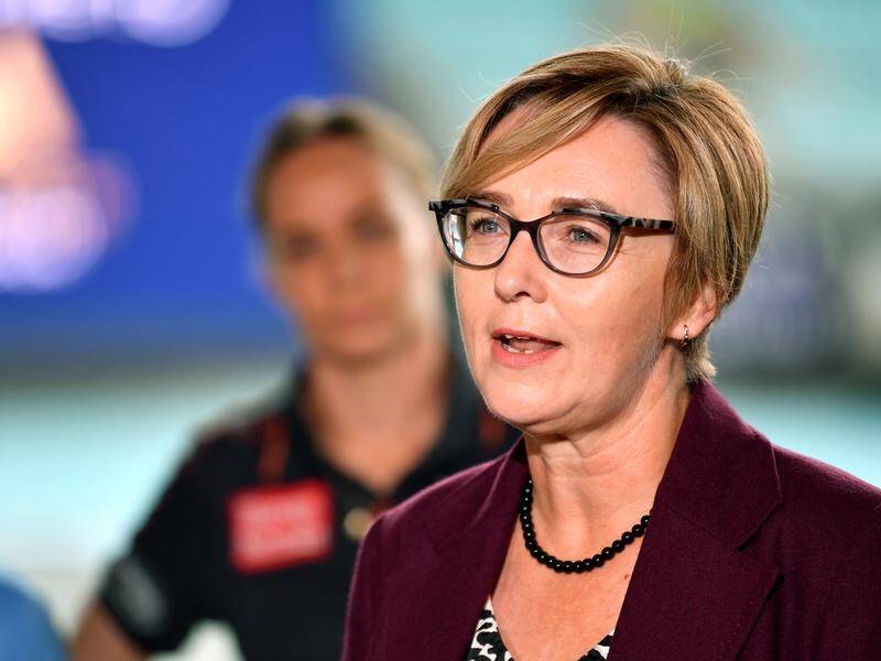 Minister Jodie Harrison has lauded upcoming funding in the NSW budget for women's health centres. (Bianca De Marchi/AAP PHOTOS)