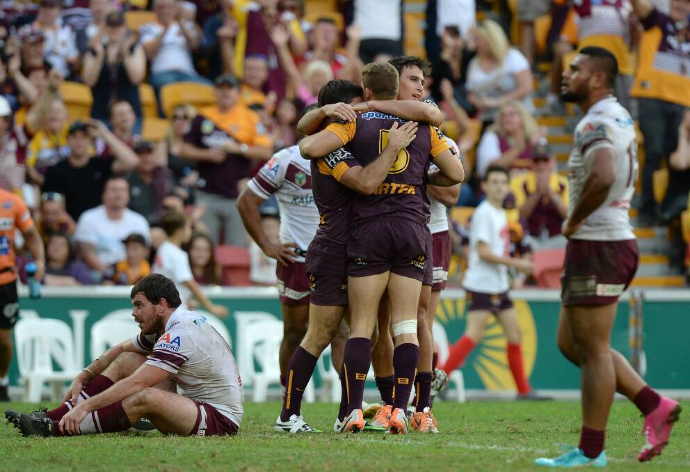 The round 21 NRL game between Manly and the Broncos looks set to remain at Brookvale Oval after Sea Eagles officials rejected a proposal to bring the game to Dubbo. Photo: GETTY IMAGES