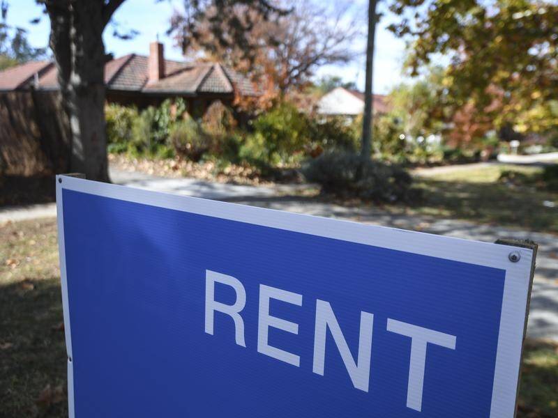 Many Australians are spending more than the one-third of their income on housing. (Lukas Coch/AAP PHOTOS)