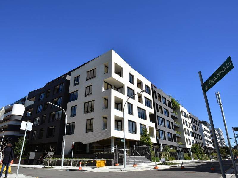 Apartment rents surged in major urban centres, fuelled by rising demand for inner-city living. (Joel Carrett/AAP PHOTOS)